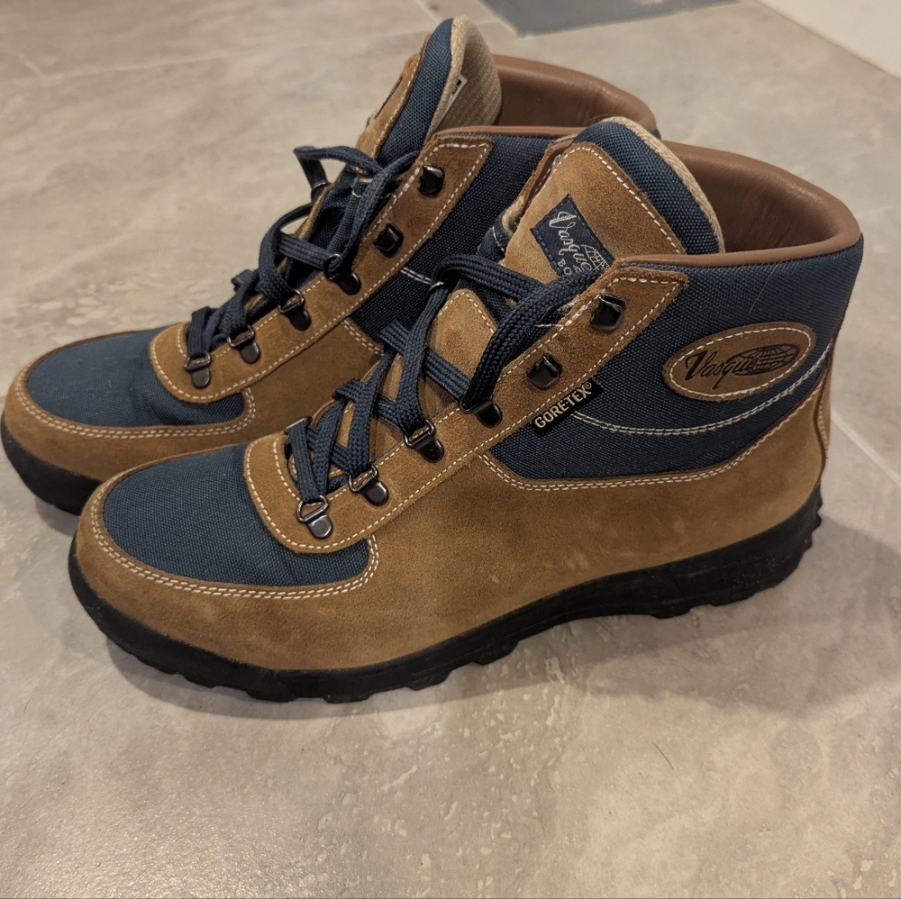 Vasque Blue and Brown Men's Boots